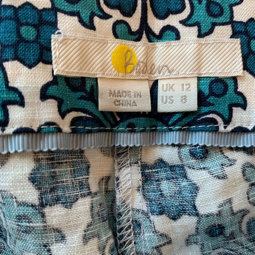 BODEN 100% Linen Georgina Shorts - Picture 5 of 5